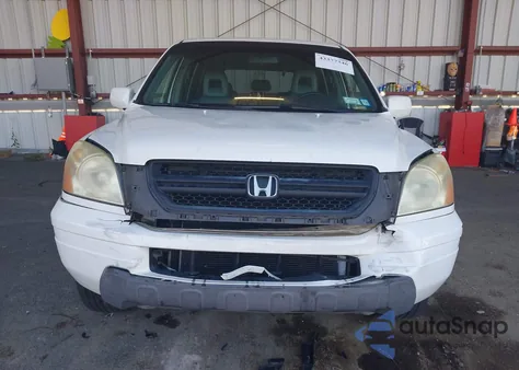 2003 Honda Pilot Ex-L из США, поврежденный, VIN 2HKYF18583H502608